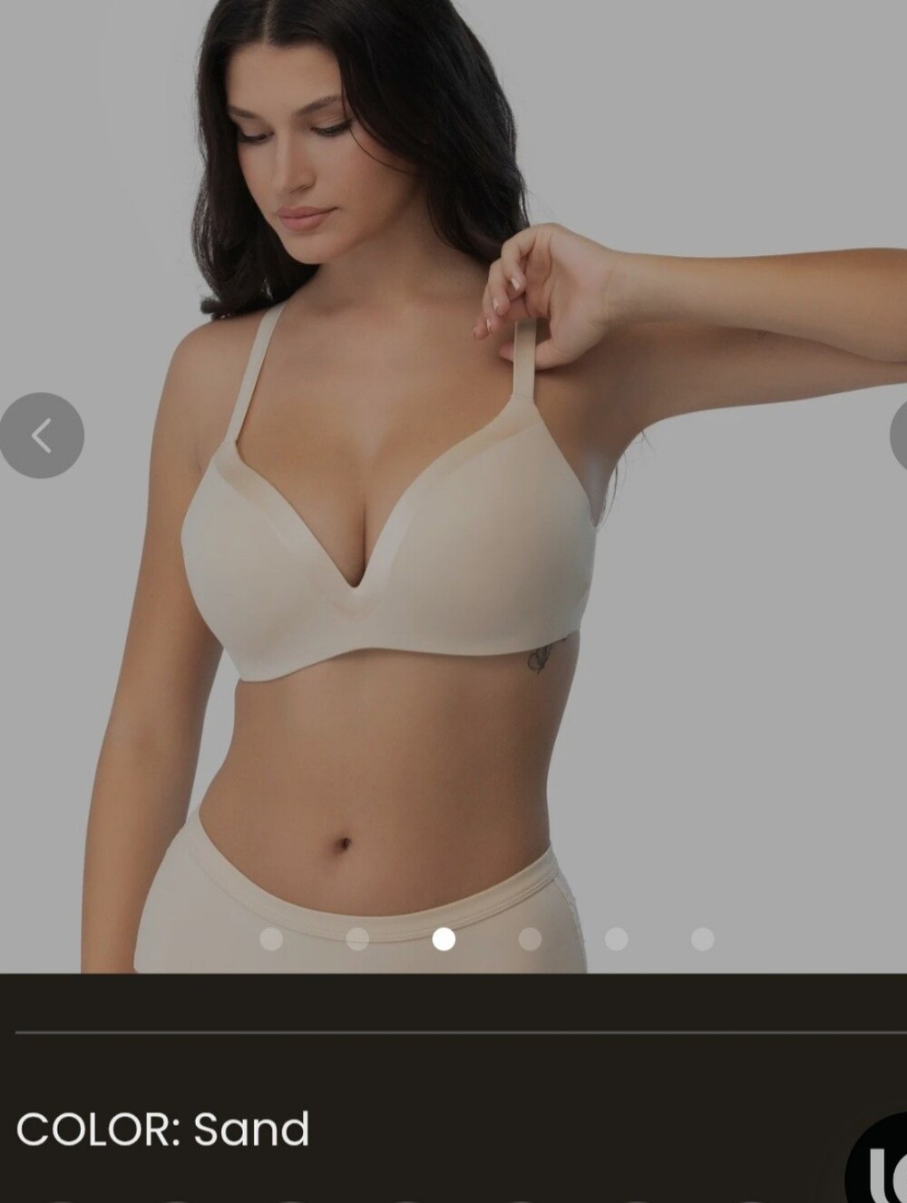 Underoutfit Satin Grace Bra – Size XL